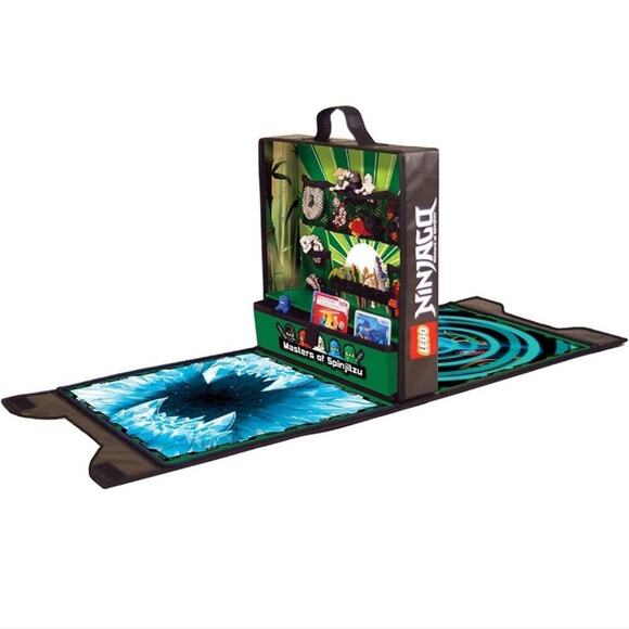 2012 Lego Ninjago Battle Arena Case Master Of Spinjitzu Storage Carrying Bag Box - Picture 5 of 6
